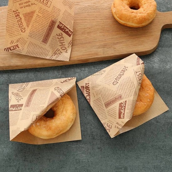28mm10pcs Wrapper Hamburger Paper4