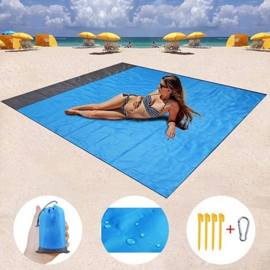 Pocket Picnic Waterproof Beach Mat 18 Pocket Picnic Waterproof Beach Mat 18