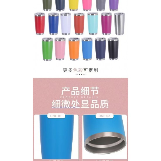 20oz Ice King Cup 304 Insulated Cup Portable Water Cup Car Office Car Coffee Cup Stainless Steel 20oz Ice King Cup 304 Insulated Cup Portable Water Cup Car Office Car Coffee Cup Stainless Steel
