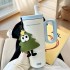 Original Star 316 New Stainless Steel Inner Pot Insulated Cup Large Capacity Straw Cup Car Travel Coffee Cup