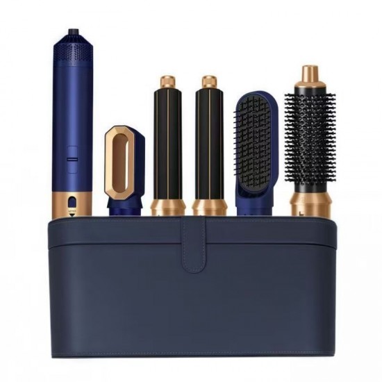 Cross border new product five in one hot air multifunctional hair dryer with high-speed straight hair and curly hair, automatic styling and hairdressing dual-use Cross border new product five in one hot air multifunctional hair dryer with high-speed straight hair and curly hair, automatic styling and hairdressing dual-use