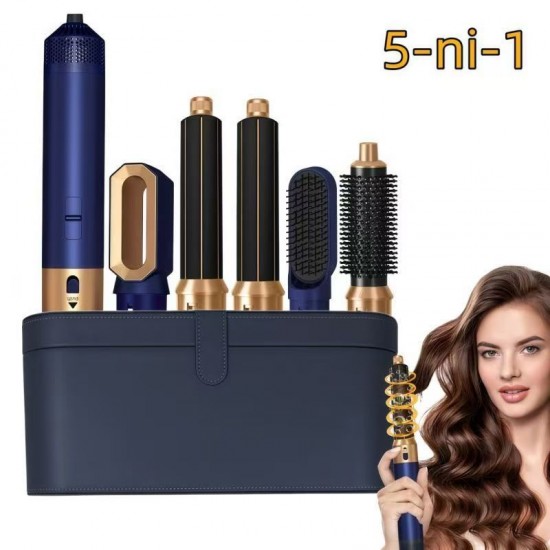 Cross border new product five in one hot air multifunctional hair dryer with high-speed straight hair and curly hair, automatic styling and hairdressing dual-use Cross border new product five in one hot air multifunctional hair dryer with high-speed straight hair and curly hair, automatic styling and hairdressing dual-use