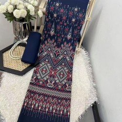 Thailand new fabric ethnic minority style printed fabric matching sisters group (non refundable)