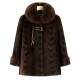 thick mink fur coat