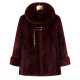 thick mink fur coat